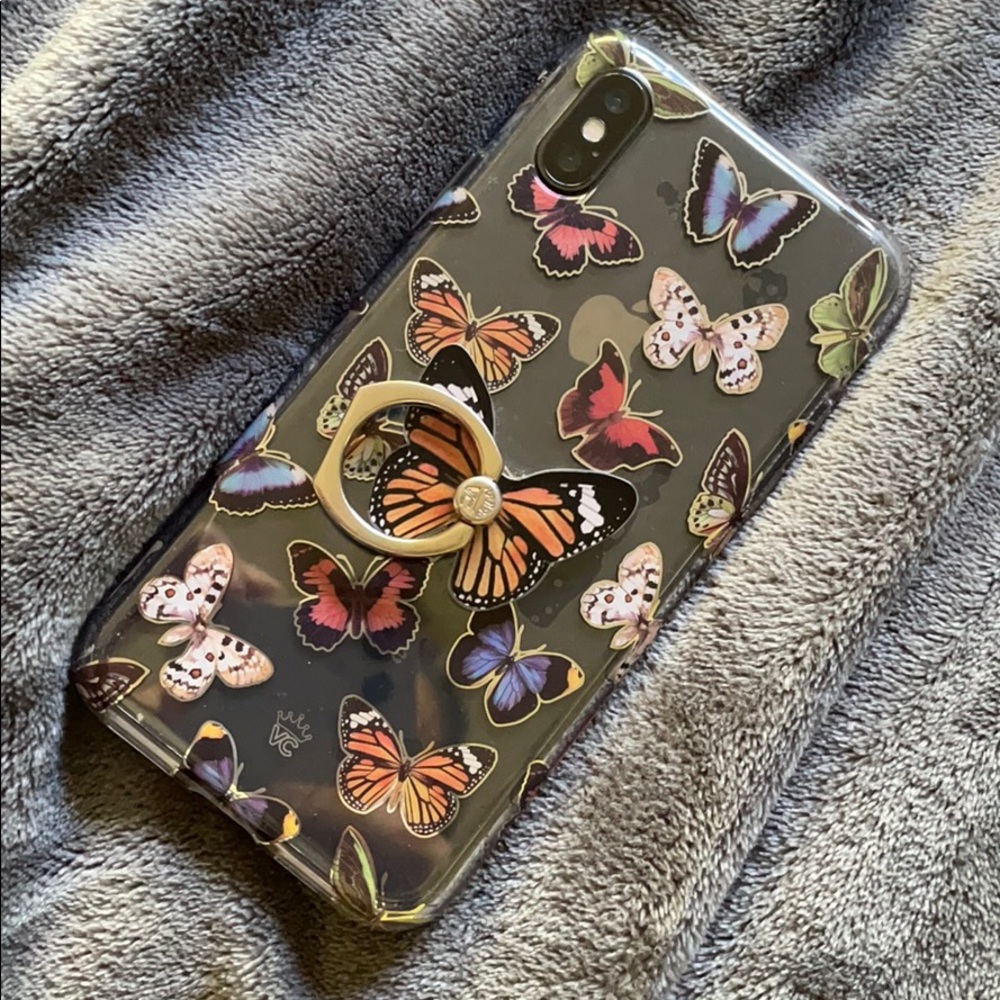 Velvet caviar iPhone XS case and grip